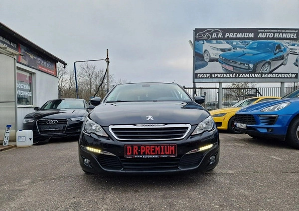 Peugeot 308 cena 30800 przebieg: 249506, rok produkcji 2015 z Reda małe 704